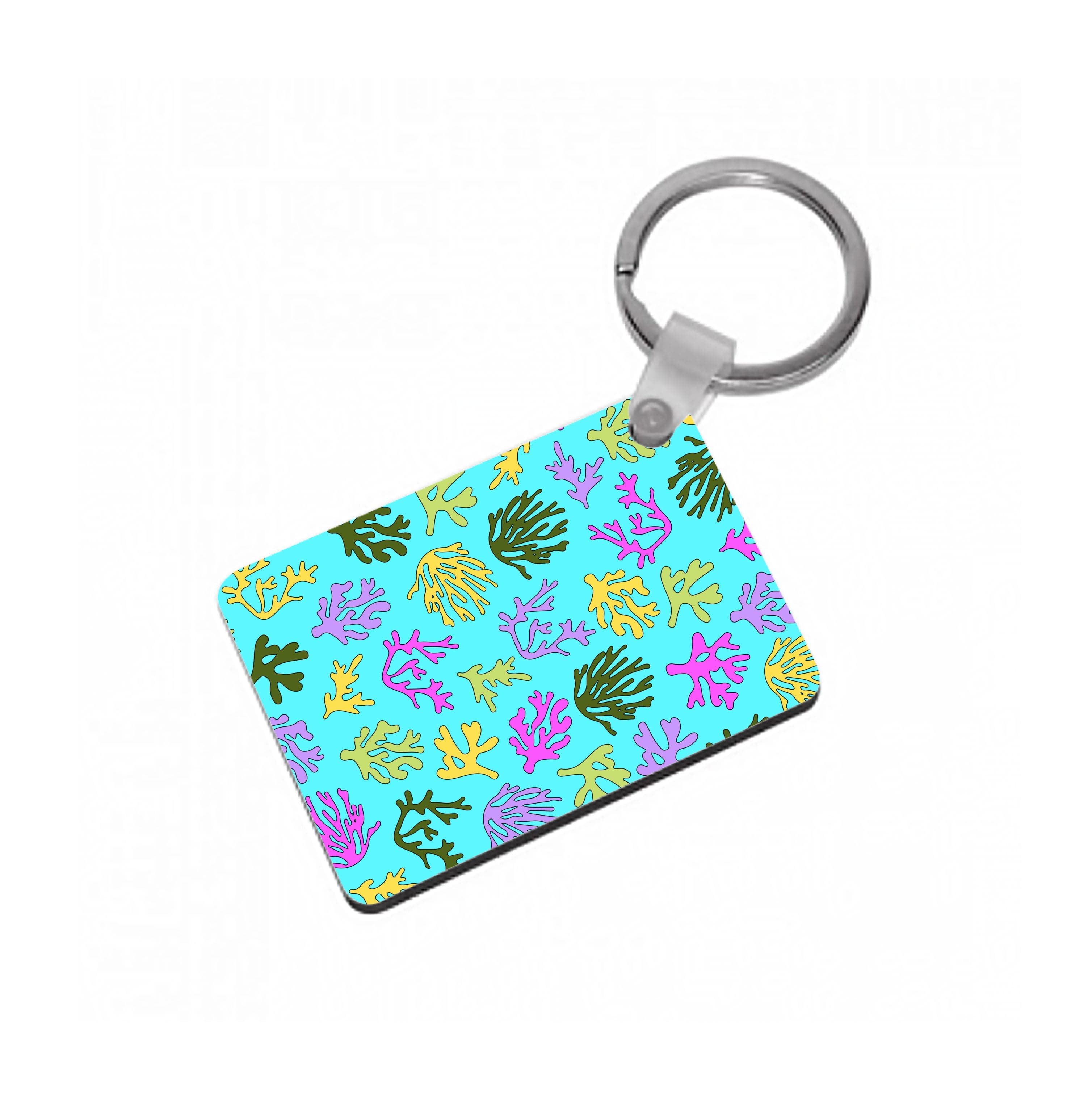 Coral Pattern - Sealife Keyring