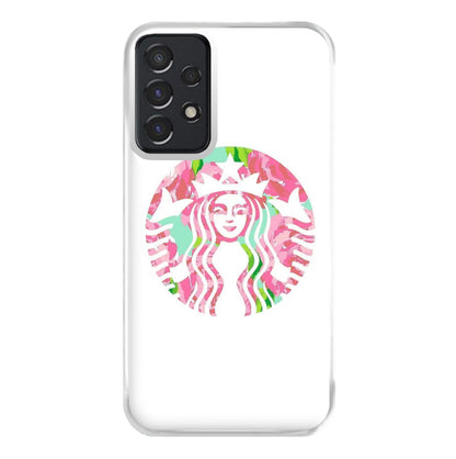 Pink Coffee Logo Phone Case