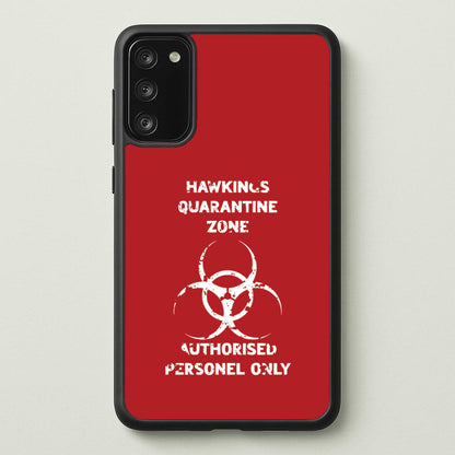Hawkings Quarantine Zone Galaxy A41 Case