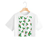 Christmas Patterns Crop Tops