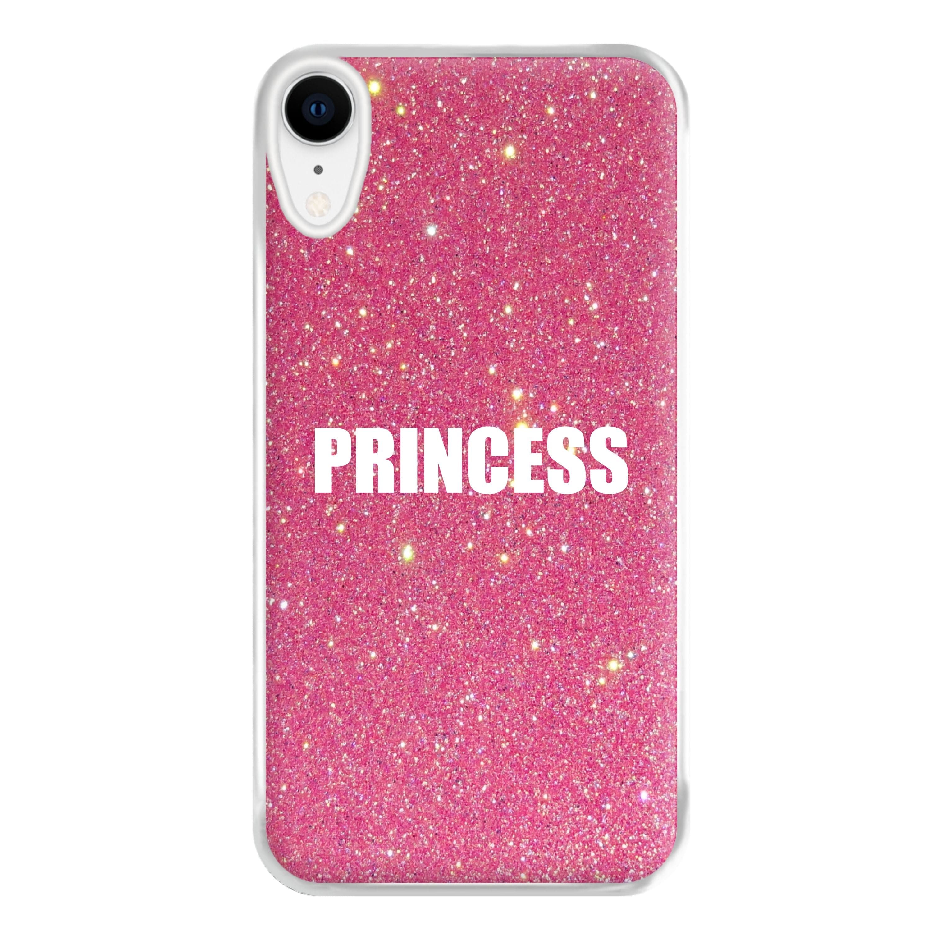 Glittery Pink Princess Phone Case