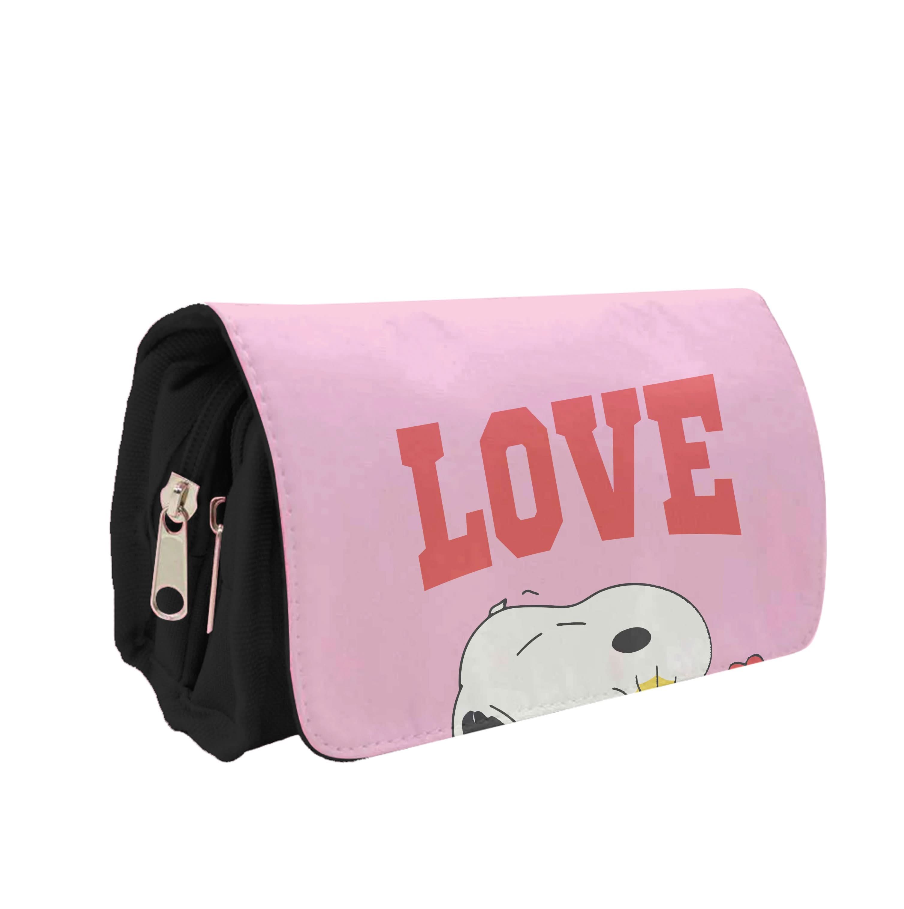 Love Cartoon Beagle  Pencil Case