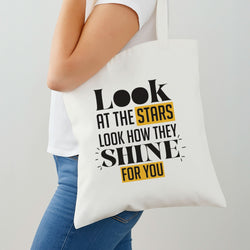 Look At The Stars Shoulder Bag