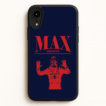 Max Blue And Red iPhone XR Case