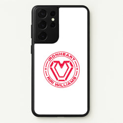 Metal Heart Riri Galaxy S21 Ultra Case