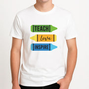 Teach, Love, Inspire T-Shirt 4