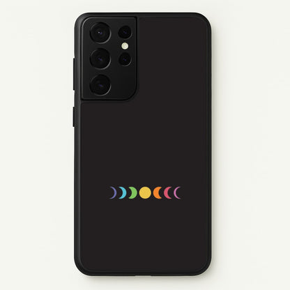 Band Moon Cycle Galaxy S21 Ultra Case