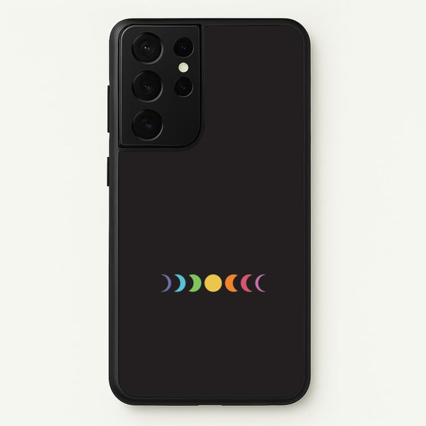 Band Moon Cycle Galaxy S21 Ultra Case