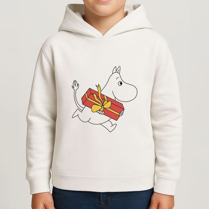 Red Present Moom Boys Hoodie