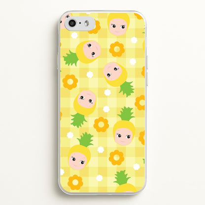 Pineapple Angel Pattern iPhone 5 / 5s / SE 2016 Case