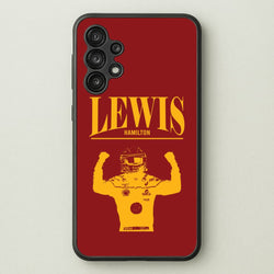 Lewis Red And Gold Galaxy A13 Case