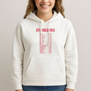 K-Pop Band World Tour List 2026 Hoodie 3