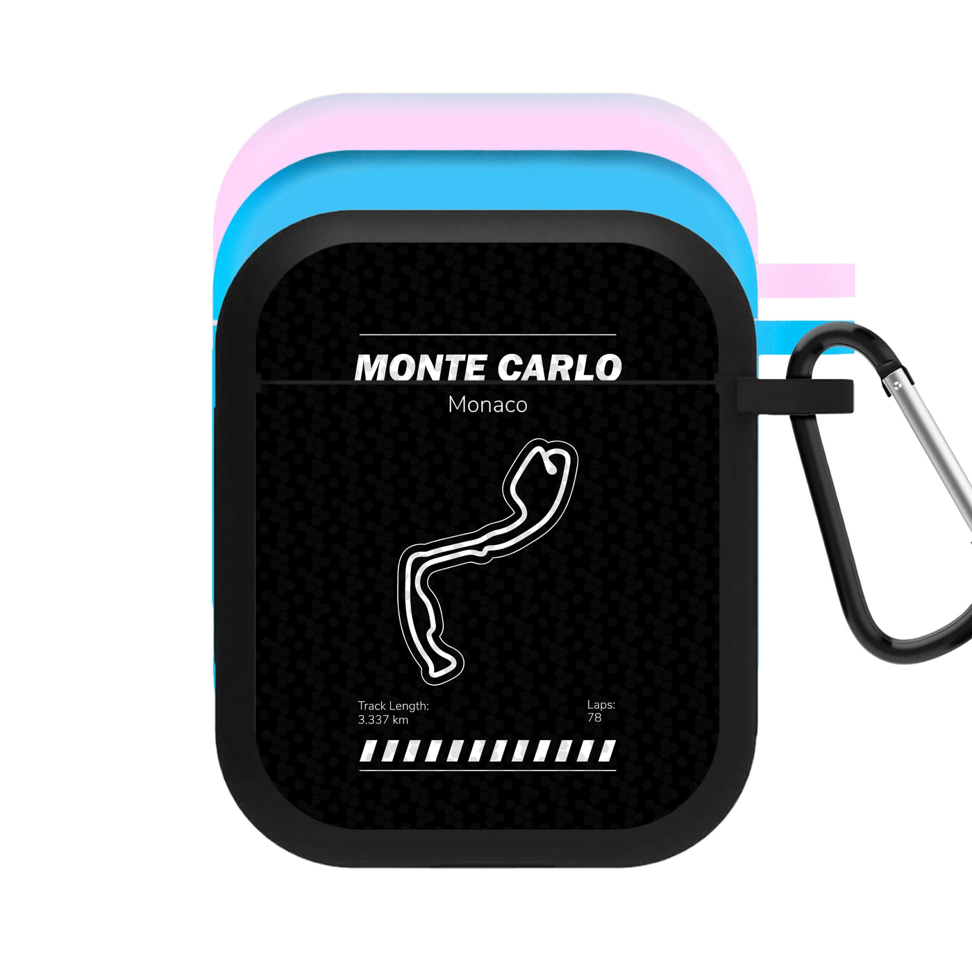 Monte Carlo Circuit AirPods Case