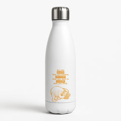 You Are Braver White Water Bottle