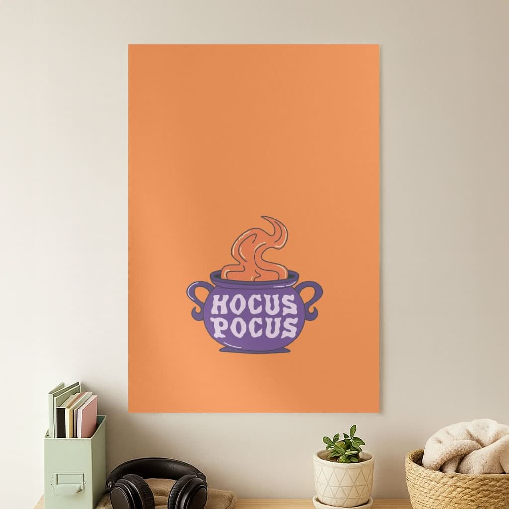 Hocus Pocus Cauldron Poster
