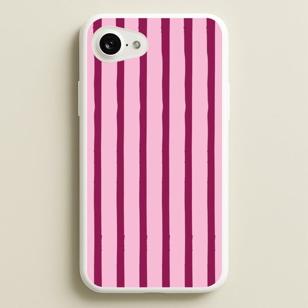 Strawberry Stripes  iPhone 16e Case