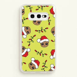 Christmas Tree Hero Pattern Galaxy S10e Case