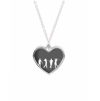 Golf Silhouettes Necklace