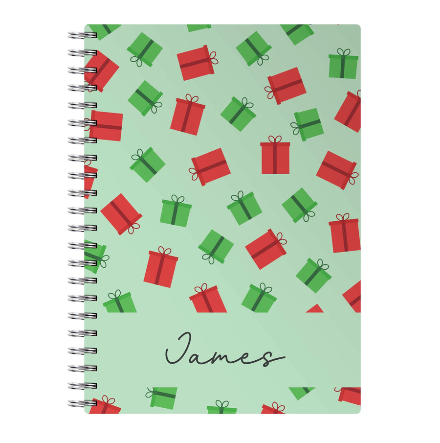 Personalised Chirstmas Presents Notebook