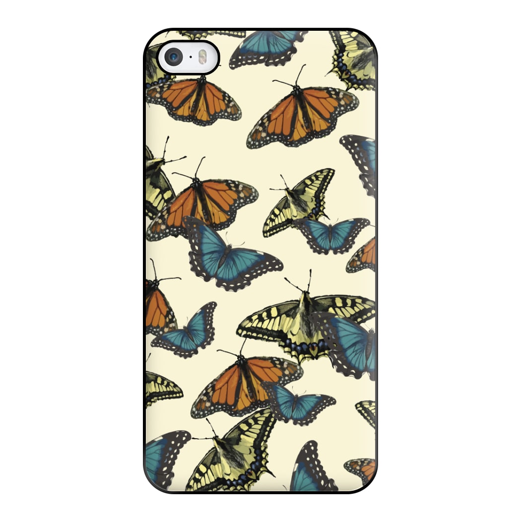 Butterfly Assortment Pattern iPhone 5 / 5s / SE 2016 Case
