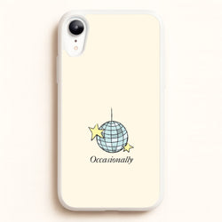 Ocasionally Discoball iPhone XR Case