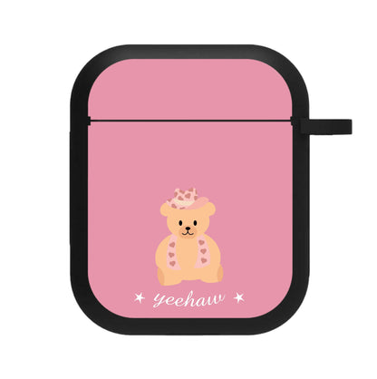 Yeehaw Teddy Bear AirPods Case
