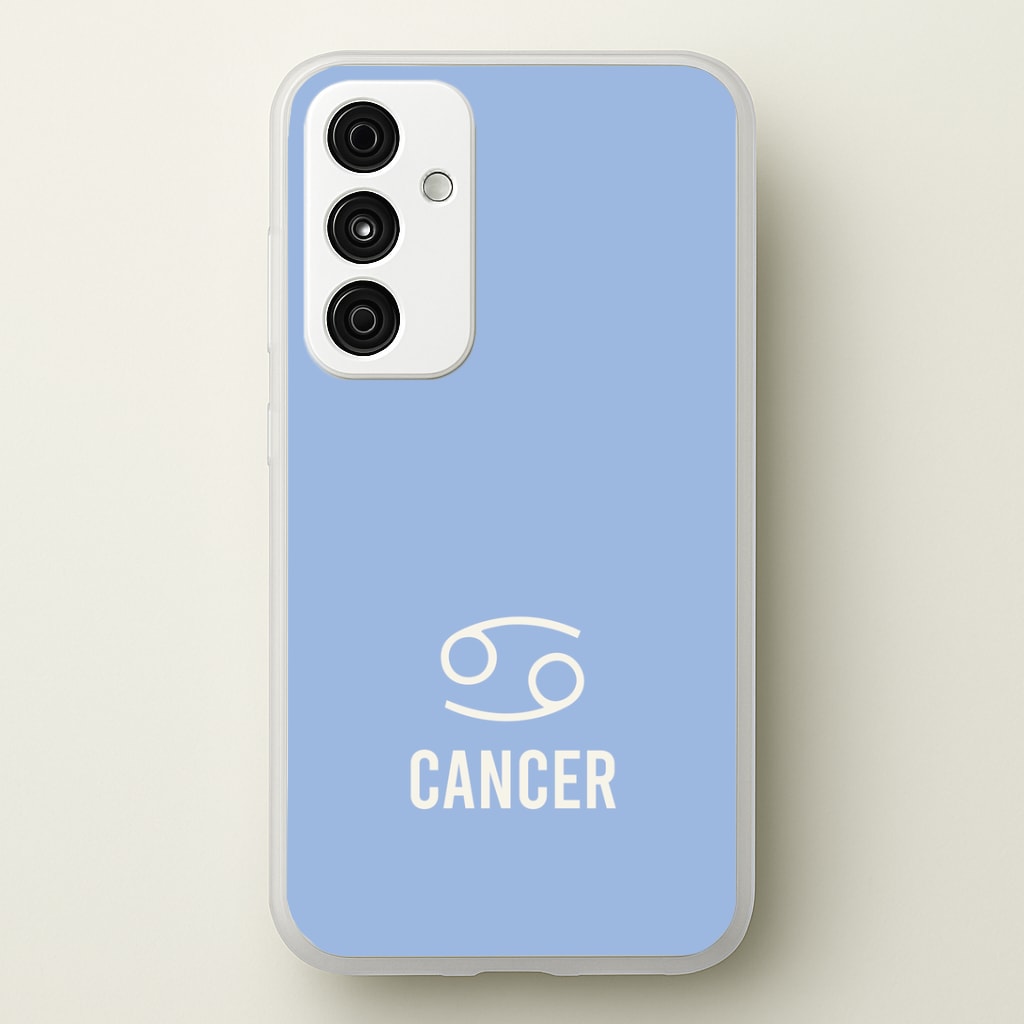 Cancer Pastel Zodiac Galaxy A55 Case