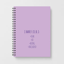 F.O.B.I Notebook