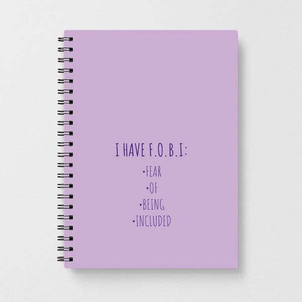 F.O.B.I Notebook