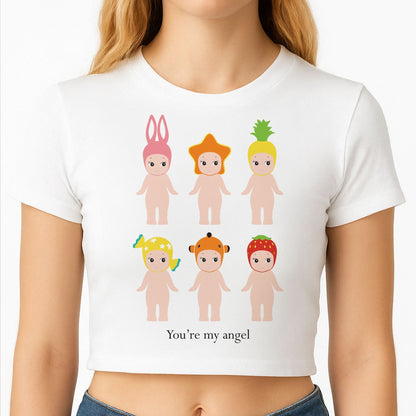 You're My Angel Crop Top
