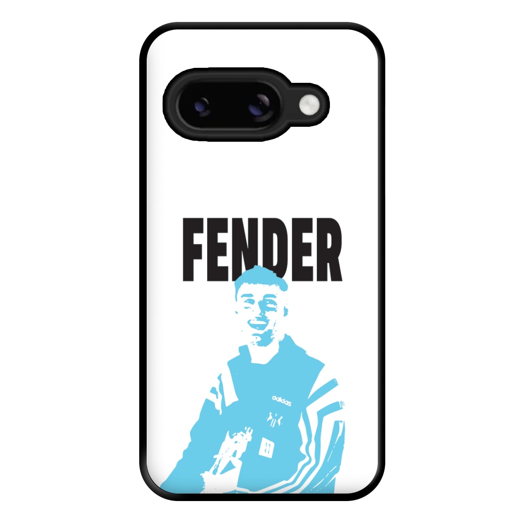 Fender Silhouette Blue Google Pixel 9a Case
