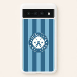 Stripey Cricket Badge Google Pixel 7 Pro Case