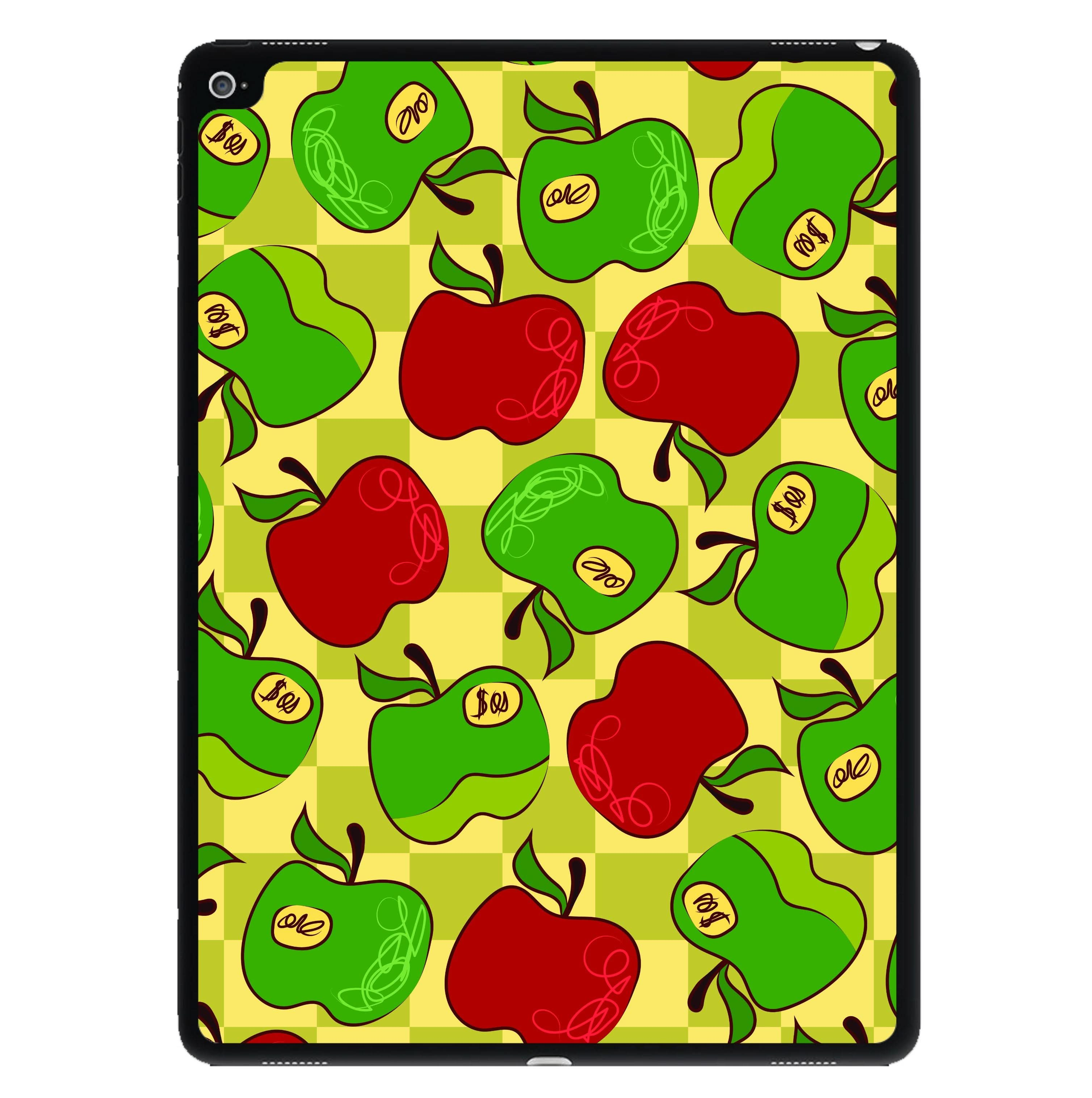 Artsy Apples Pattern iPad Case