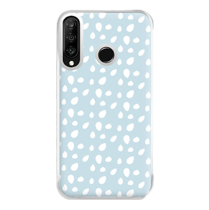 Pastel Blue Dots Phone Case