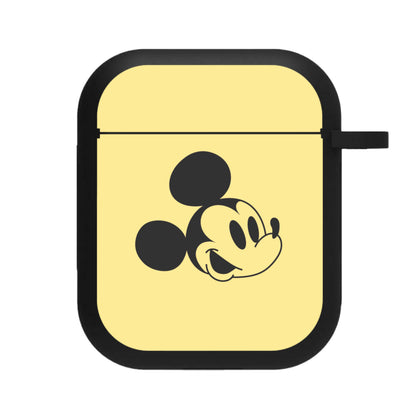 Yellow Mickey AirPods Case