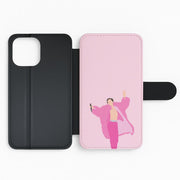 Harry Pink Coat  Flip / Wallet Phone Case 2
