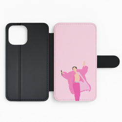 Harry Pink Coat  Flip Phone Case