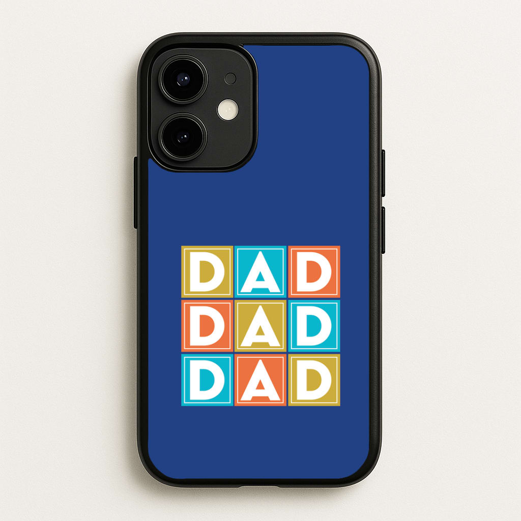 Dad Cubes iPhone 12 Mini Case