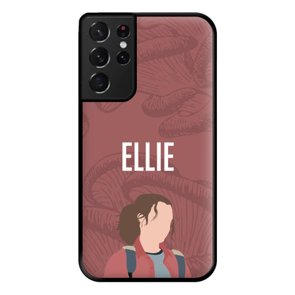Ellie Mushroom Pattern Galaxy S21 Ultra Case