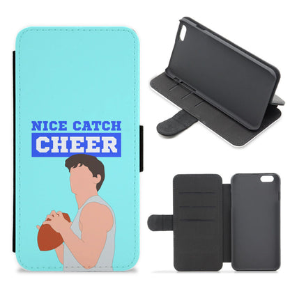 Nice Catch Cheer Flip / Wallet Phone Case