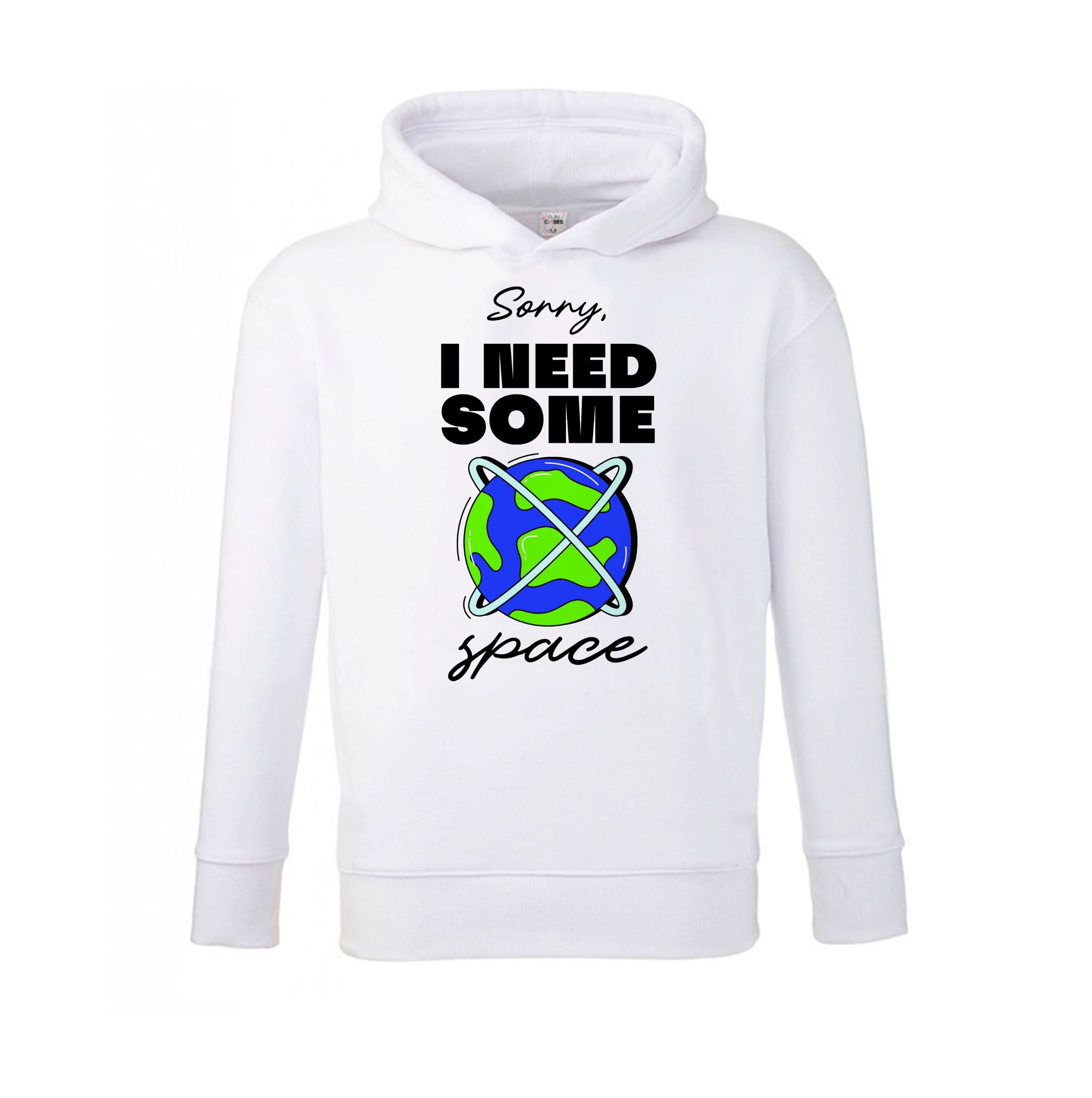 Cartoon I Need Some Space Kids Hoodie