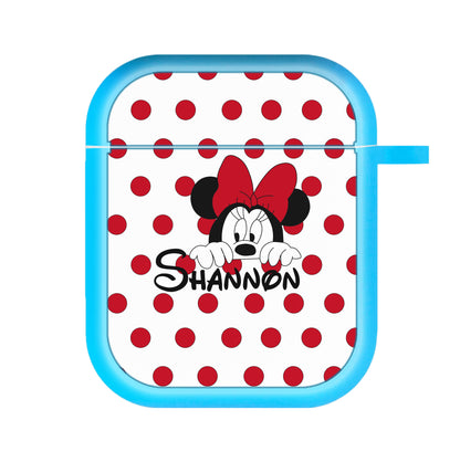 Minnie Mouse - Personalised Fairytale AirPods Case