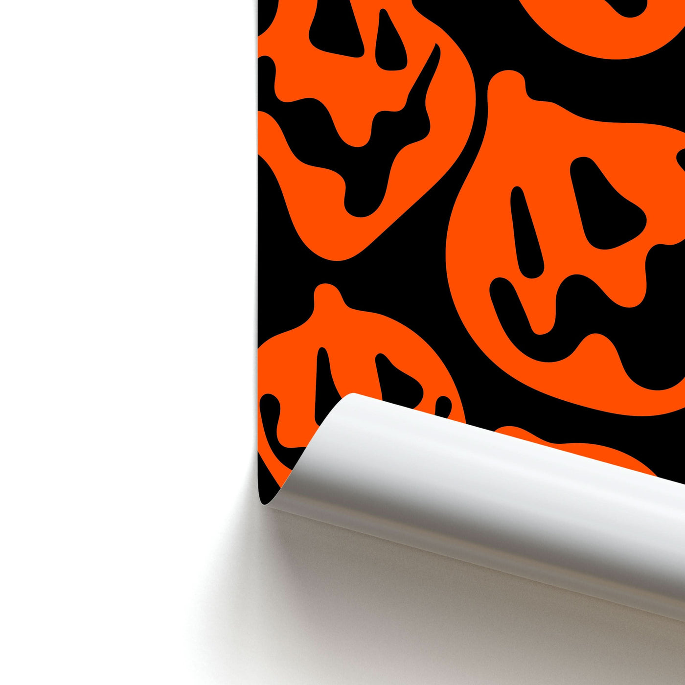 Pumpkin Pattern Poster