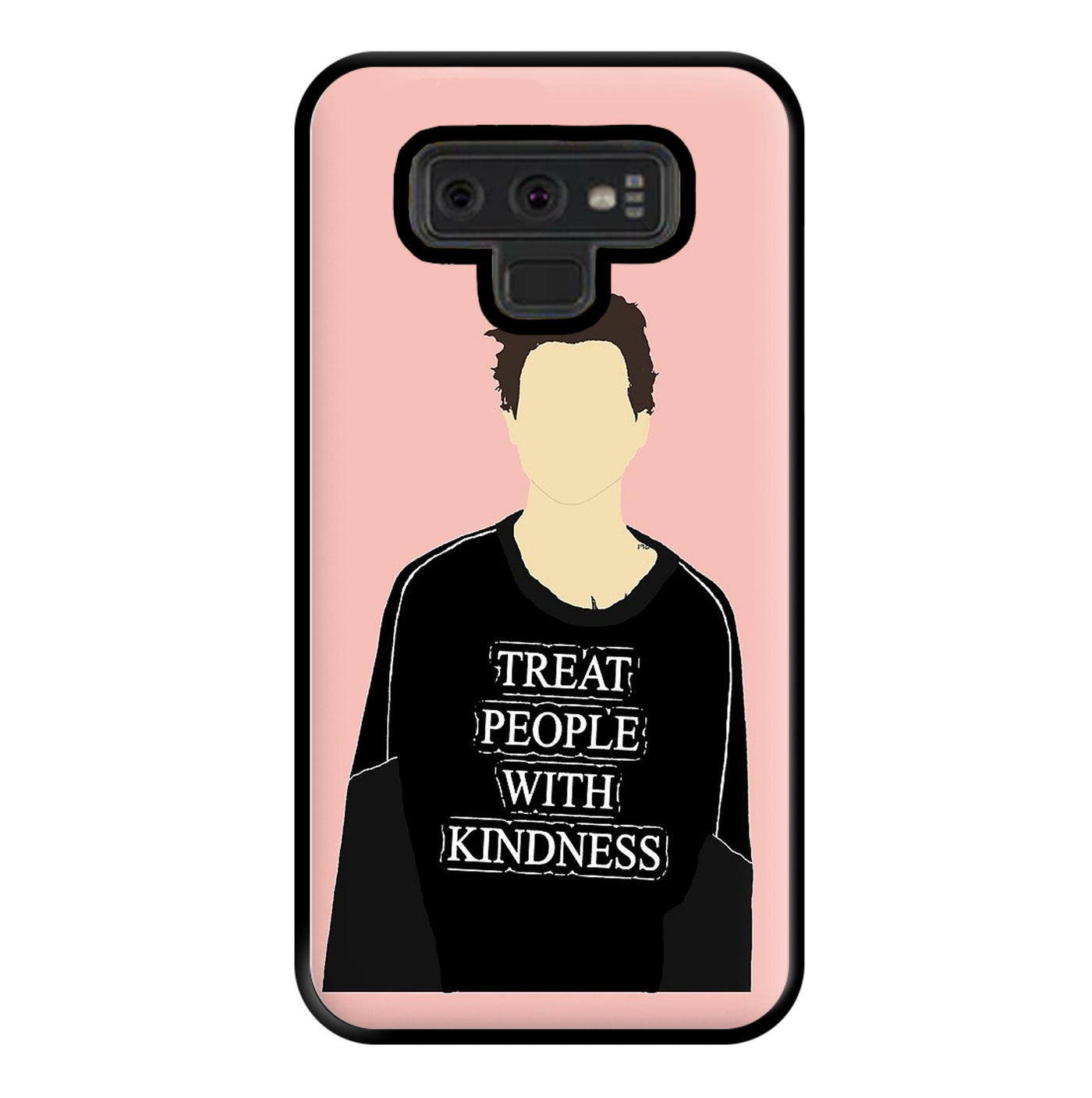 Pink Harry Faceless Cartoon Phone Case