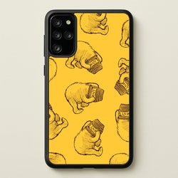 Winnie Honey Pot Pattern Galaxy S20 Plus Case