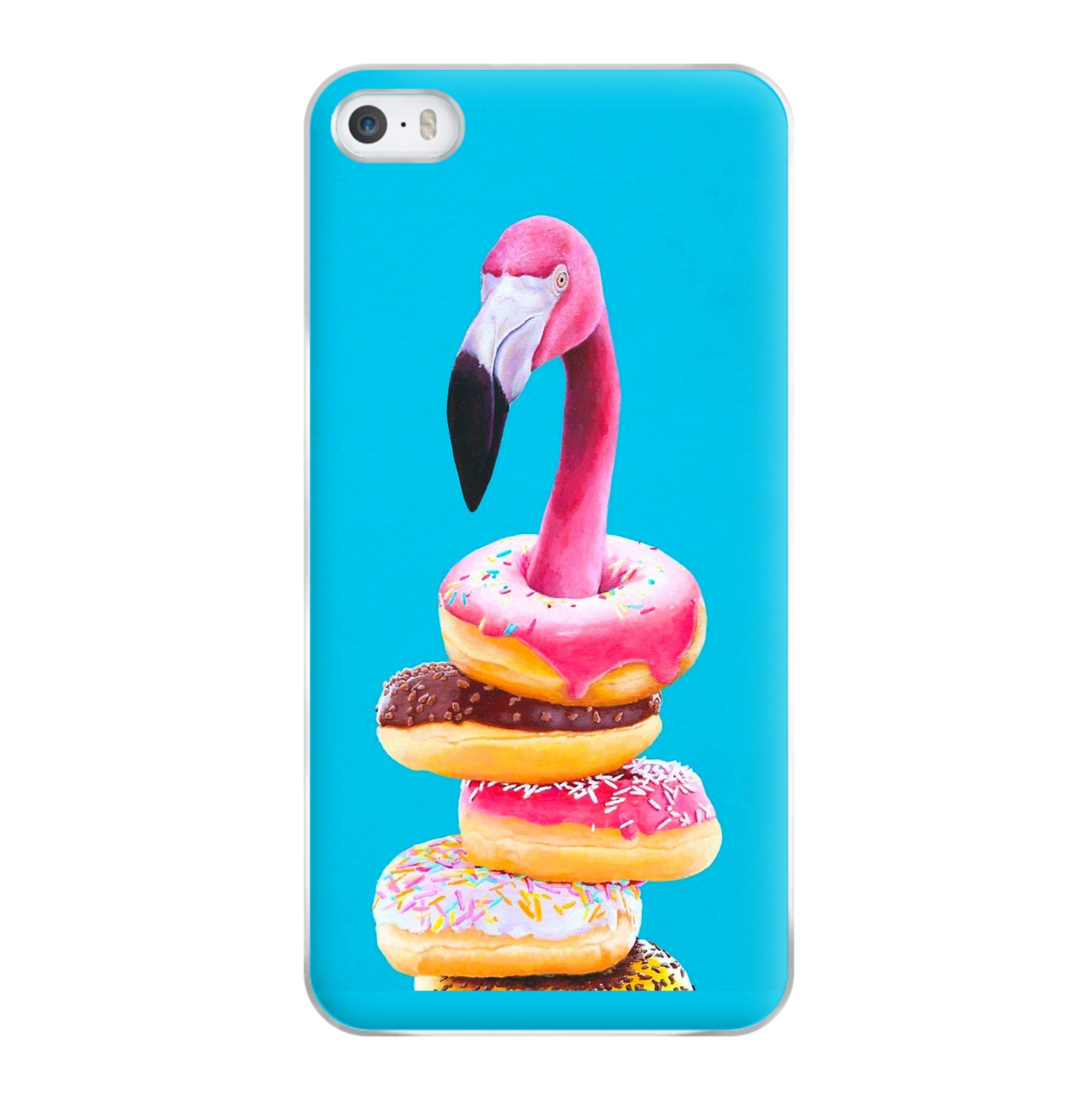 A Famished Flamingo Phone Case