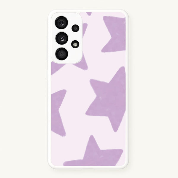 Lilac Stars Galaxy A53 Case