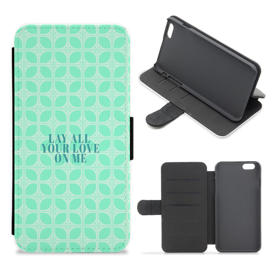 Lay All Your Love On Me - Mamma Mia Flip / Wallet Phone Case