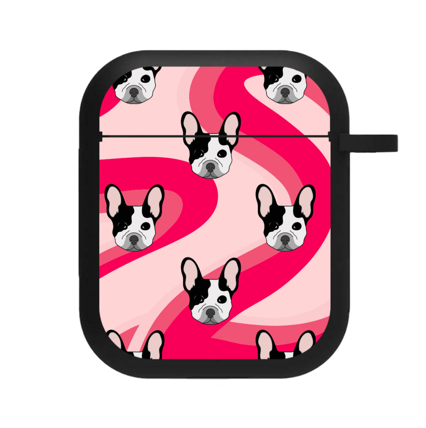 Abstact Frenchie - Dog Pattern AirPods Case