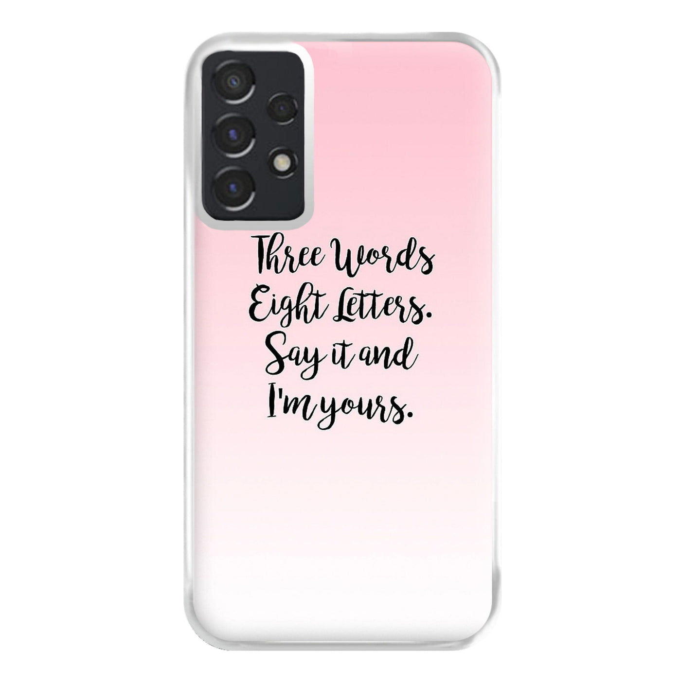 Three Words, Eight Letters - Gossip Girl Phone Case